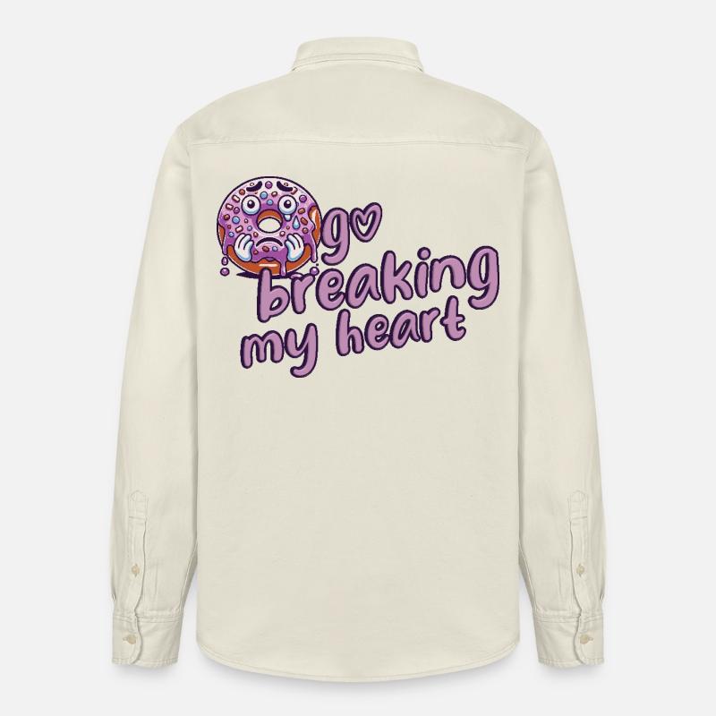 Donut - Relaxed Fit Unisex Organic Hemd von Stanley/Stella - Natur
