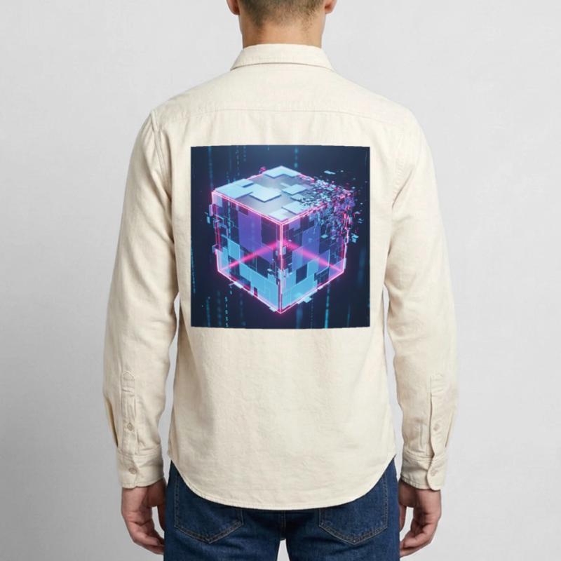 Digital Cube Technology Digital Cube Tech Relaxed Fit Unisex Organic Shirt by Stanley/Stella