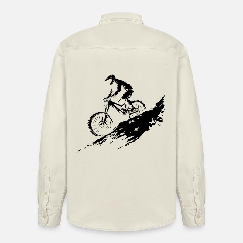 VTT - Chemise unisexe coupe décontractée bio Stanley/Stella - écru doux