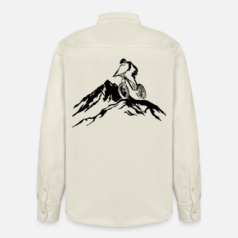 VTT - Chemise unisexe coupe décontractée bio Stanley/Stella - écru doux