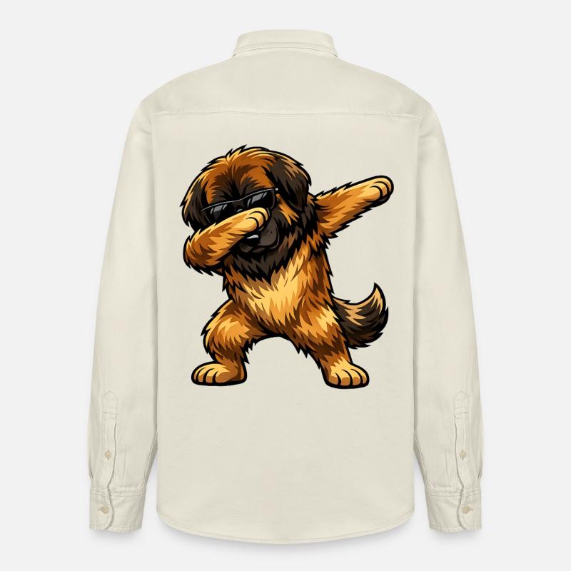 Dab Leonberger - Chemise unisexe coupe décontractée bio Stanley/Stella - écru doux