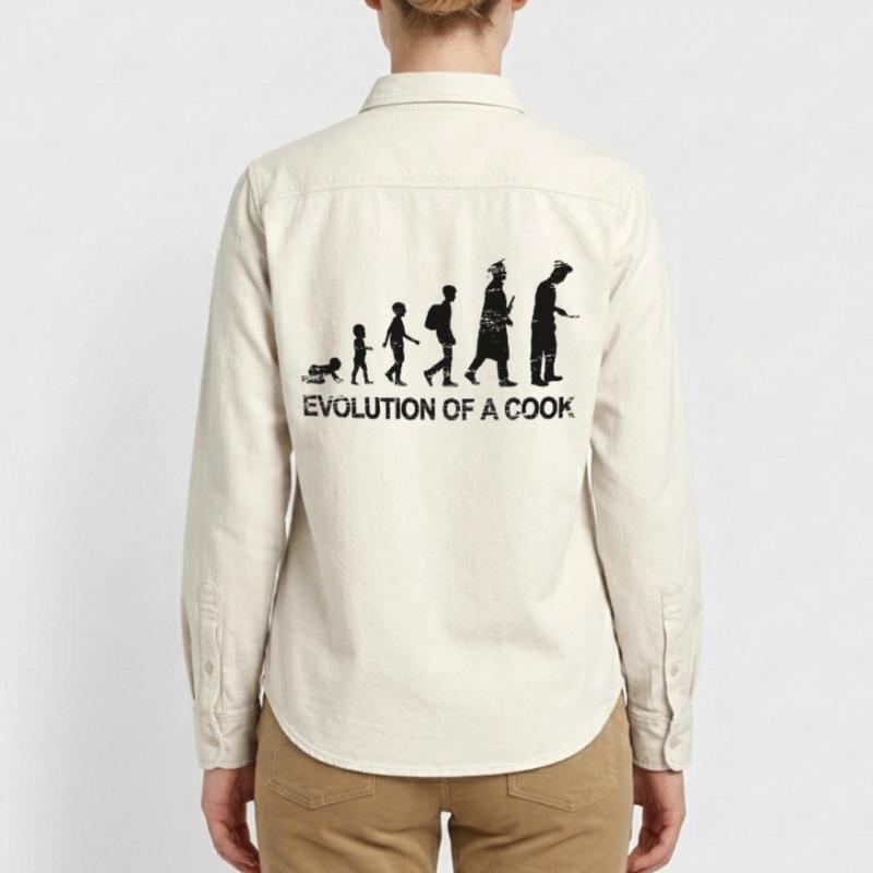 Chef Evolution Relaxed Fit Unisex Organic Shirt by Stanley/Stella