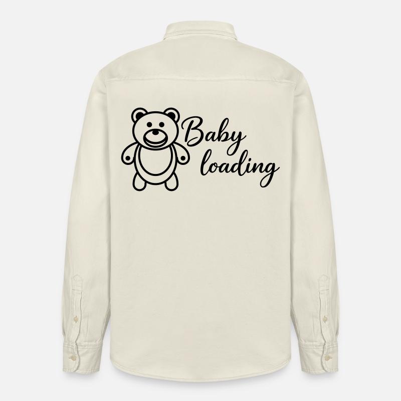 Baby loading - Relaxed Fit Unisex Organic Hemd von Stanley/Stella - Natur