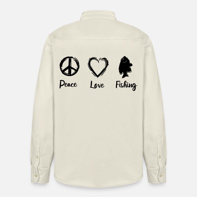 Fischer Routine - Relaxed Fit Unisex Organic Hemd von Stanley/Stella - Natur