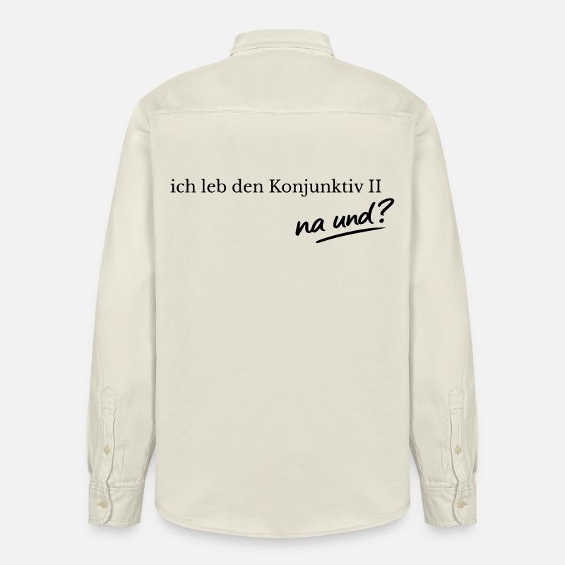 Subjonctive2 - Chemise unisexe coupe décontractée bio Stanley/Stella - écru doux