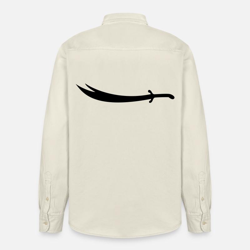 Ali Épée Zülfikar - Chemise unisexe coupe décontractée bio Stanley/Stella - écru doux