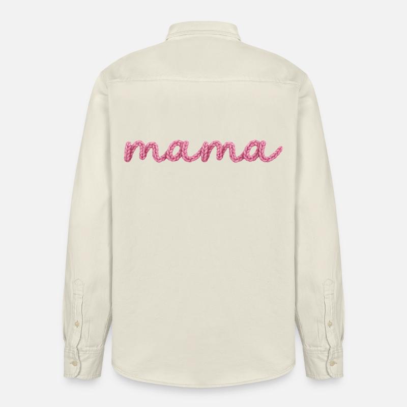Maman - Chemise unisexe coupe décontractée bio Stanley/Stella - écru doux