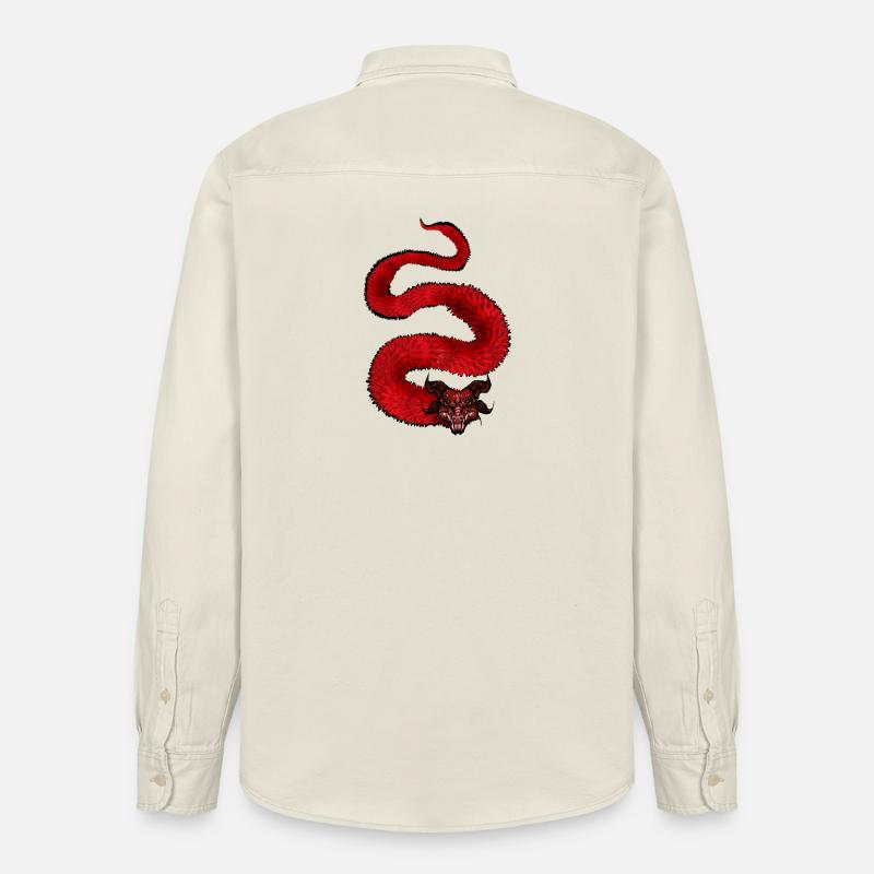 dragon - Chemise unisexe coupe décontractée bio Stanley/Stella - écru doux