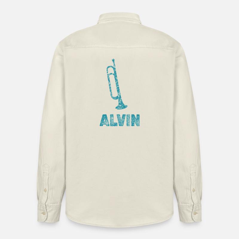 Alvin - Chemise unisexe coupe décontractée bio Stanley/Stella - écru doux