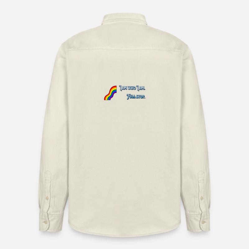 Je suis ce que je suis - Chemise unisexe coupe décontractée bio Stanley/Stella - écru doux
