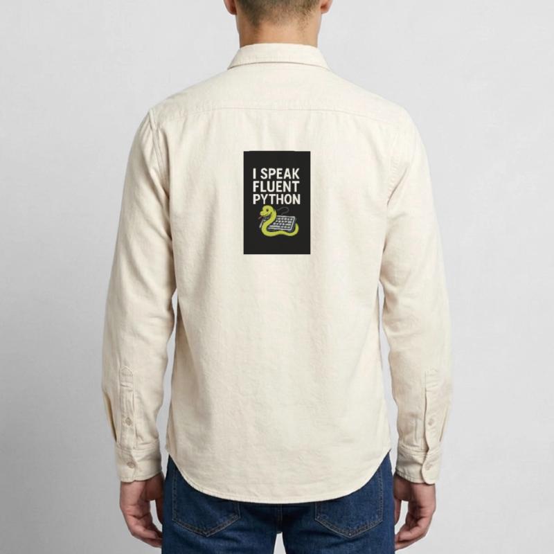 Python-Codierungsschlange Relaxed Fit Unisex Organic Hemd von Stanley/Stella