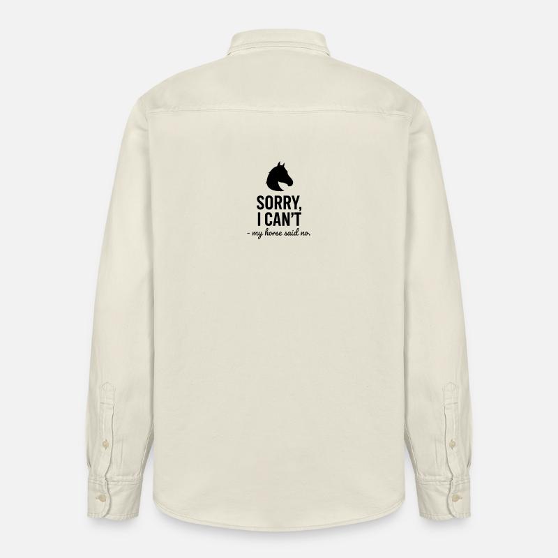 Conception de silhouette noire - Chemise unisexe coupe décontractée bio Stanley/Stella - écru doux