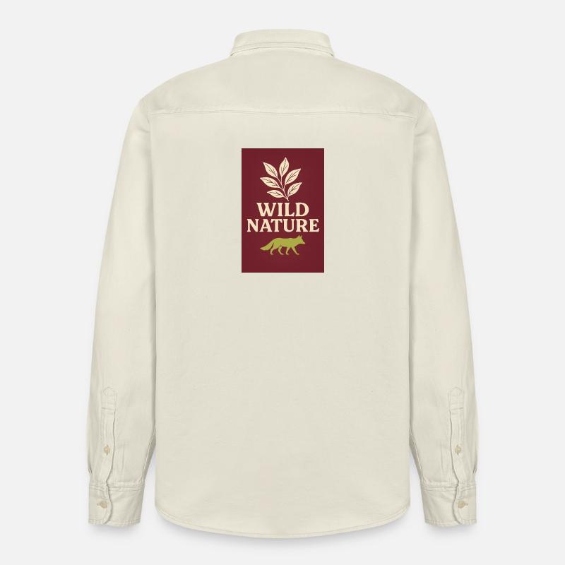 903E7BB2-E856-41AA-A23F-B3E2B4698455 - Relaxed Fit Unisex Organic Hemd von Stanley/Stella - Natur