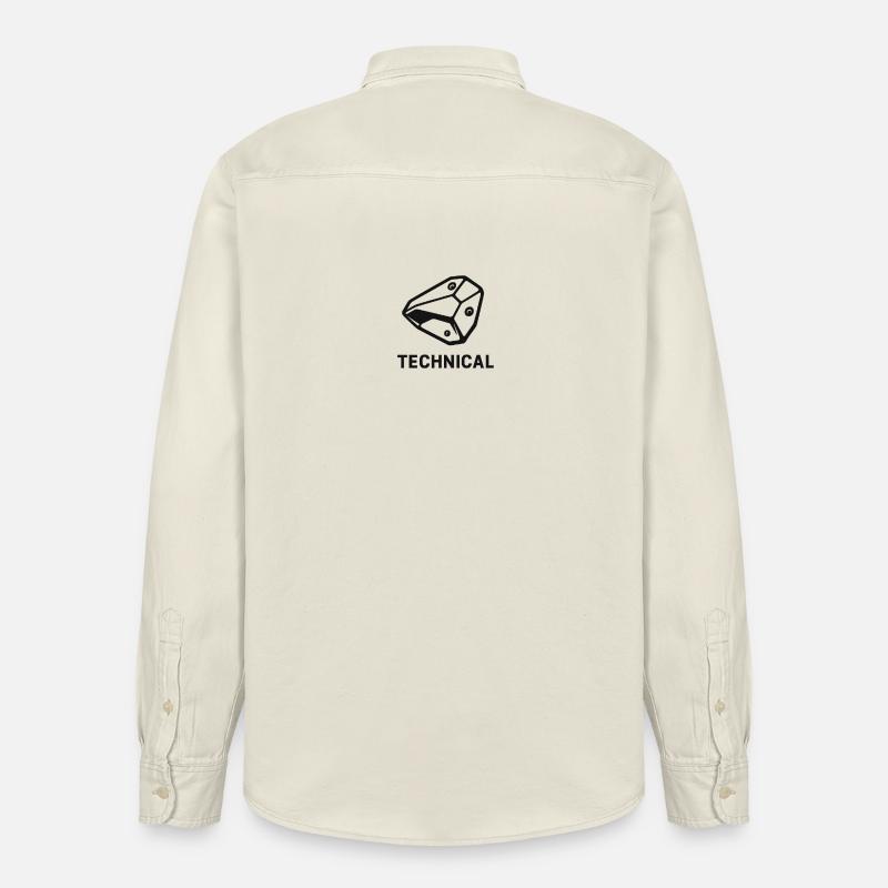 Technikal Boulder - Relaxed Fit Unisex Organic Hemd von Stanley/Stella - Natur