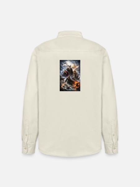 Nordische Götterkrieg - Relaxed Fit Unisex Organic Hemd von Stanley/Stella - Natur