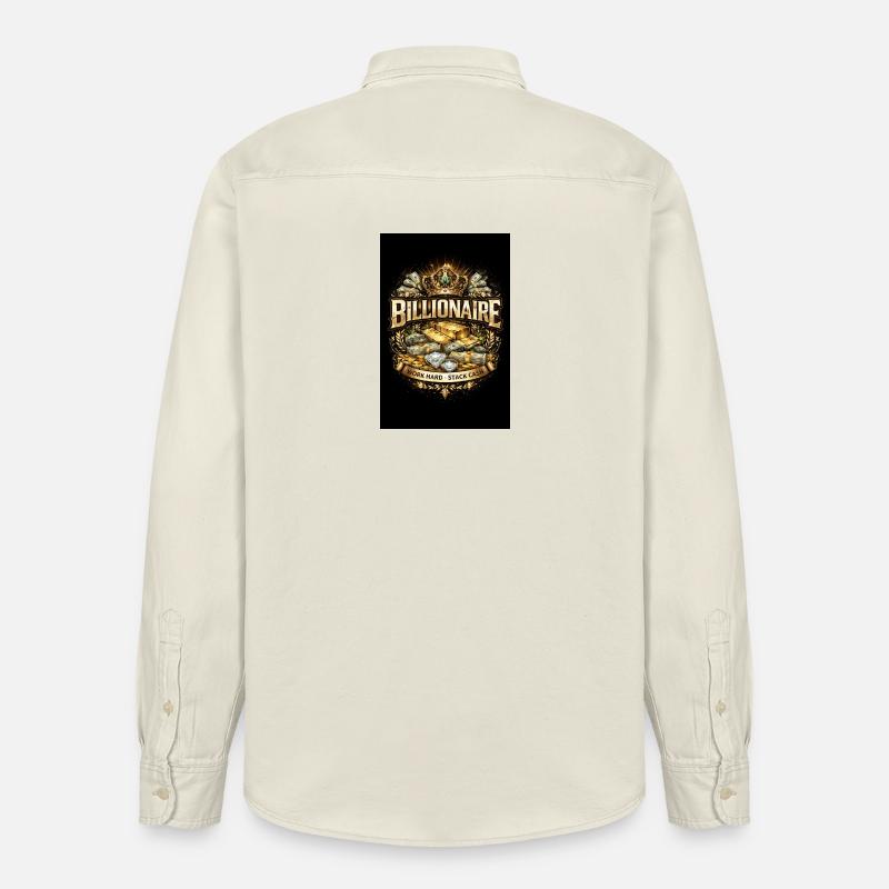 6D0F5E12-D063-4FDD-AC08-1CA5FF0643D0 - Relaxed Fit Unisex Organic Hemd von Stanley/Stella - Natur