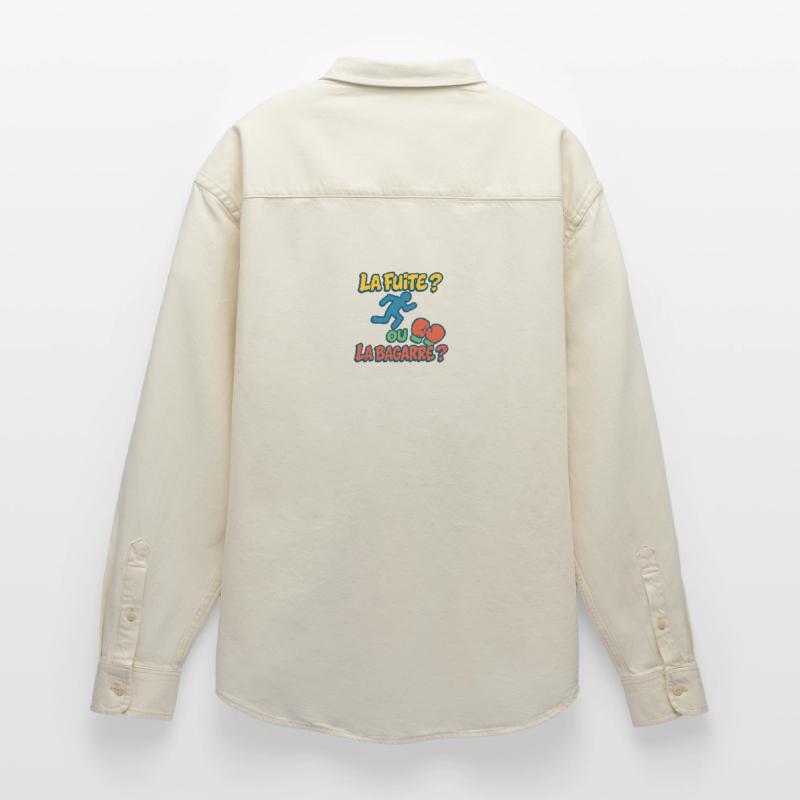 Flucht oder Kampf Relaxed Fit Unisex Organic Hemd von Stanley/Stella