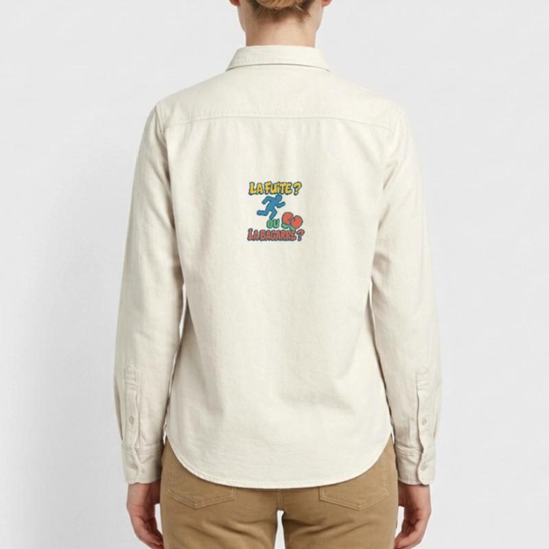 Flucht oder Kampf Relaxed Fit Unisex Organic Hemd von Stanley/Stella