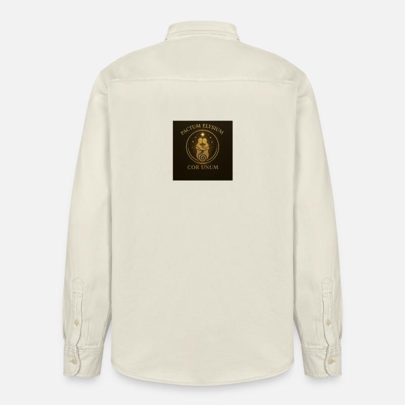 Pactum Elysium  - Relaxed Fit Unisex Organic Hemd von Stanley/Stella - Natur
