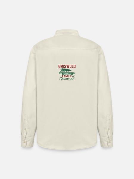 Griswold Family Christmas Car - Relaxed Fit Unisex Organic Shirt by Stanley/Stella - soft Ecru