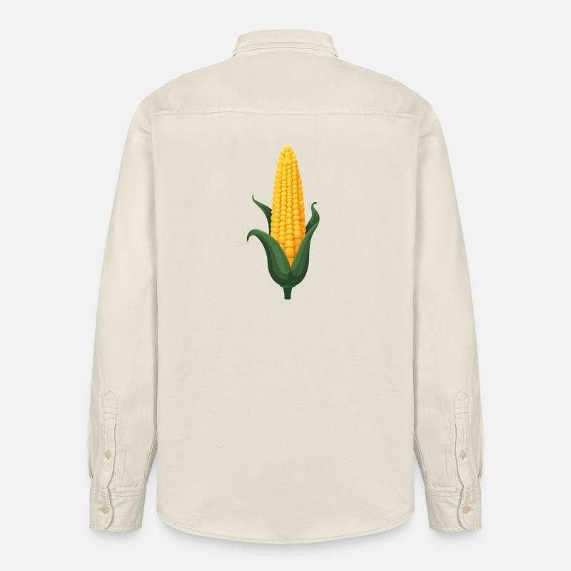 Mais - Relaxed Fit Unisex Organic Hemd von Stanley/Stella - Natur