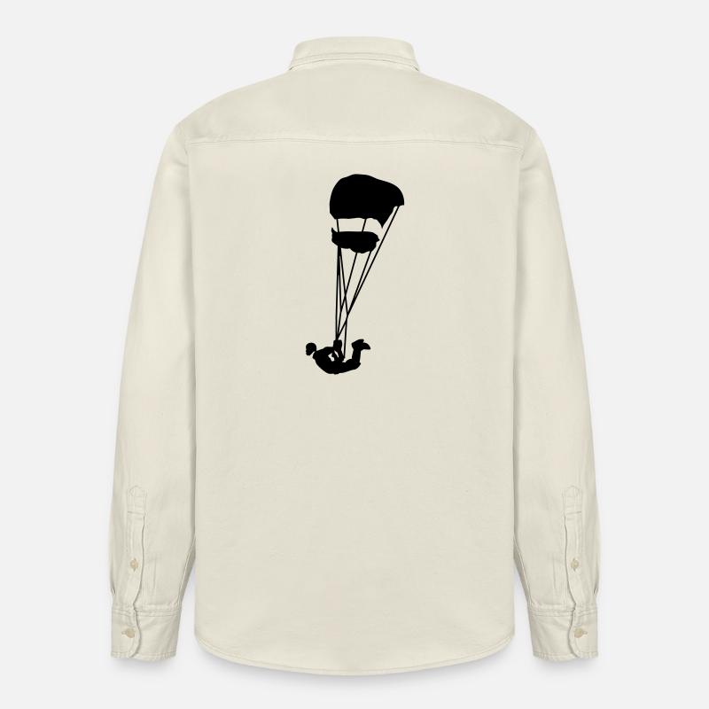 Swooping - Relaxed Fit Unisex Organic Hemd von Stanley/Stella - Natur