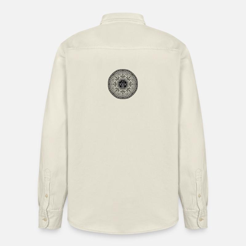 Higher self vs lower self - Relaxed Fit Unisex Organic Hemd von Stanley/Stella - Natur