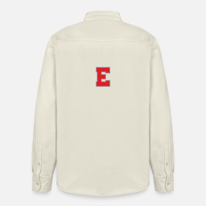 ÉCOLE SECONDAIRE DE L’EST - Chemise unisexe coupe décontractée bio Stanley/Stella - écru doux