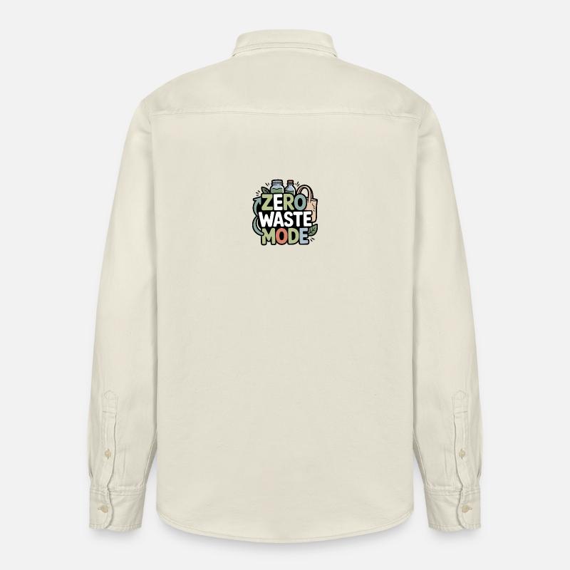 zero-waste-mode - Relaxed Fit Unisex Organic Hemd von Stanley/Stella - Natur