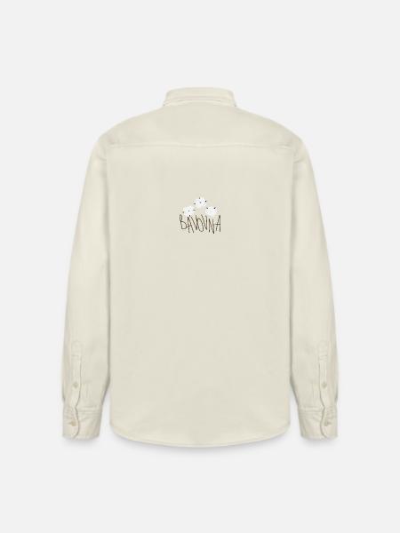 Bavovna - Cotton - Relaxed Fit Unisex Organic Shirt by Stanley/Stella - soft Ecru