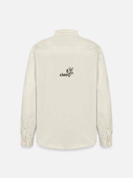 ciao kakao - Relaxed Fit Unisex Organic Hemd von Stanley/Stella - Natur