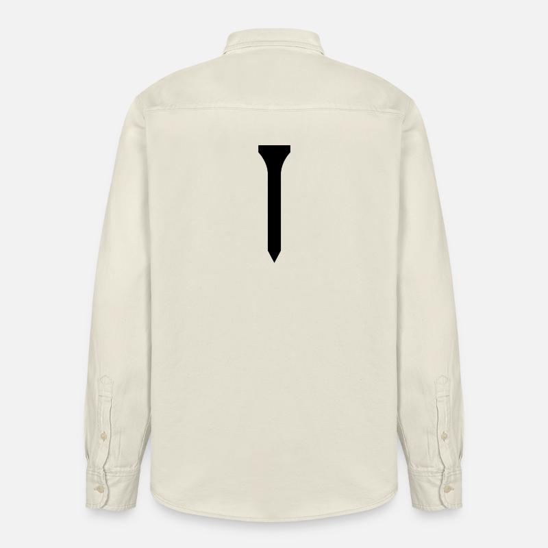 Golf Tee - Relaxed Fit Unisex Organic Hemd von Stanley/Stella - Natur