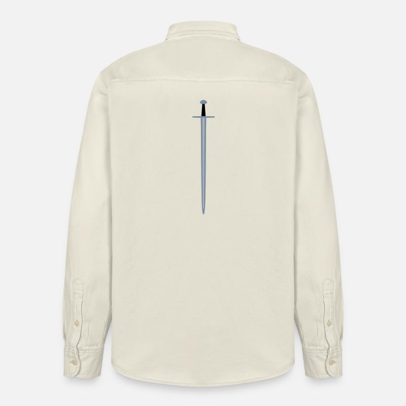 Épée - Chemise unisexe coupe décontractée bio Stanley/Stella - écru doux