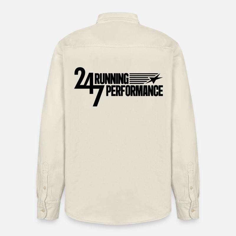 Performances en course 247 - Chemise unisexe coupe décontractée bio Stanley/Stella - écru doux