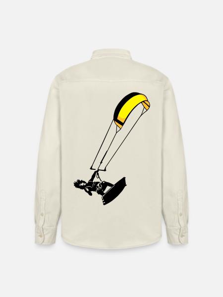 Kitesuf flex - Relaxed Fit Unisex Organic Shirt by Stanley/Stella - soft Ecru