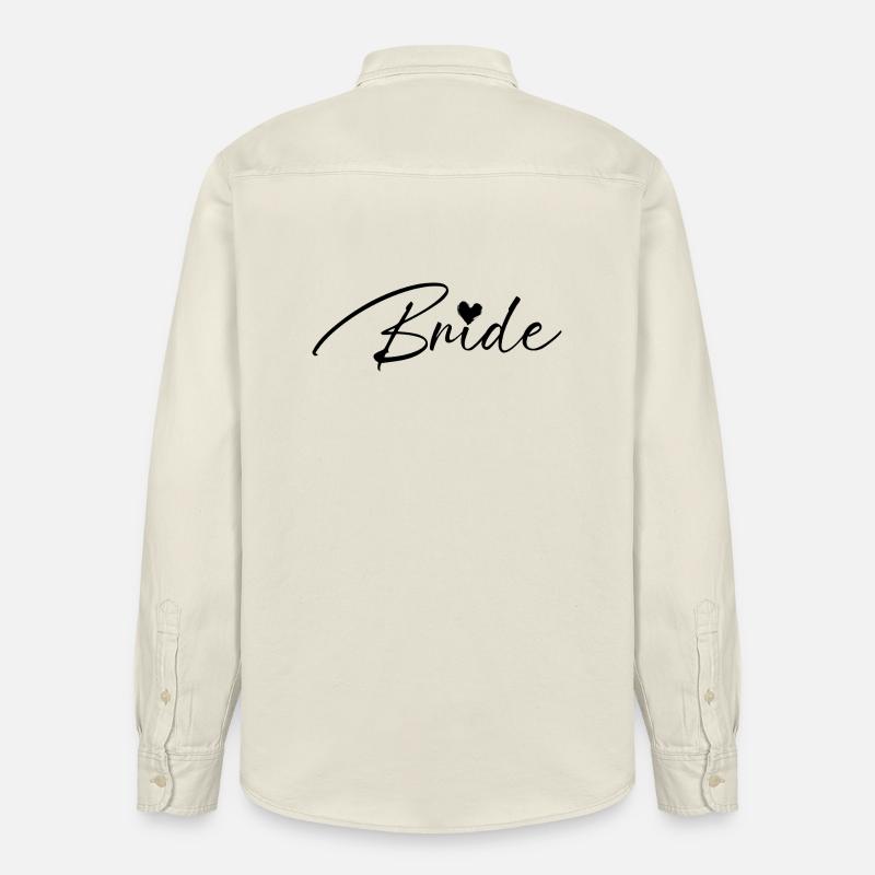 Bride - Relaxed Fit Unisex Organic Hemd von Stanley/Stella - Natur