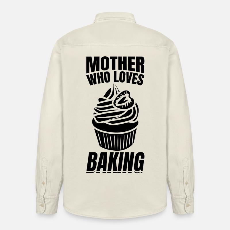 Bäckerin Mutter - Relaxed Fit Unisex Organic Hemd von Stanley/Stella - Natur