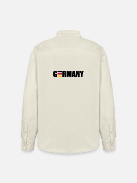 Germany - Relaxed Fit Unisex Organic Hemd von Stanley/Stella - Natur