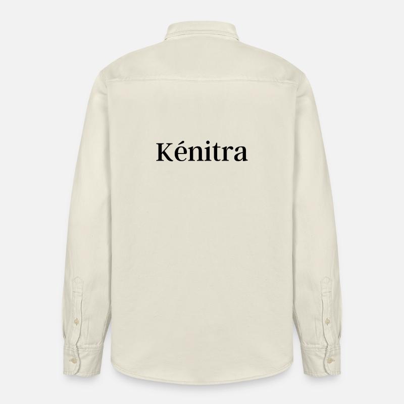 Kénitra - Chemise unisexe coupe décontractée bio Stanley/Stella - écru doux