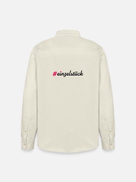 Einzelstück - Relaxed Fit Unisex Organic Hemd von Stanley/Stella - Natur