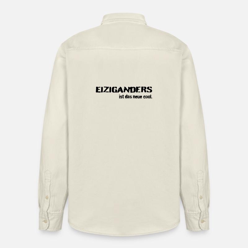 Einziganders ist das neue cool - Relaxed Fit Unisex Organic Hemd von Stanley/Stella - Natur