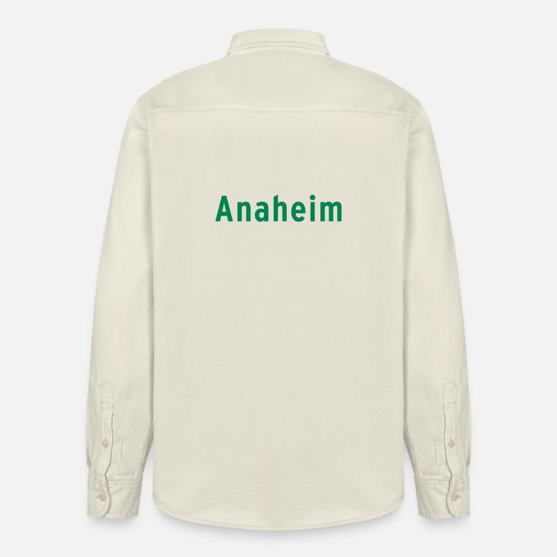 Anaheim - Relaxed Fit Unisex Organic Hemd von Stanley/Stella - Natur