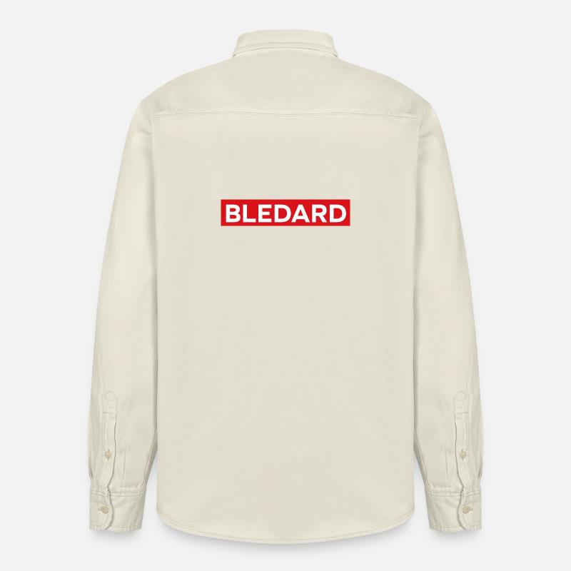 Bledard - Chemise unisexe coupe décontractée bio Stanley/Stella - écru doux