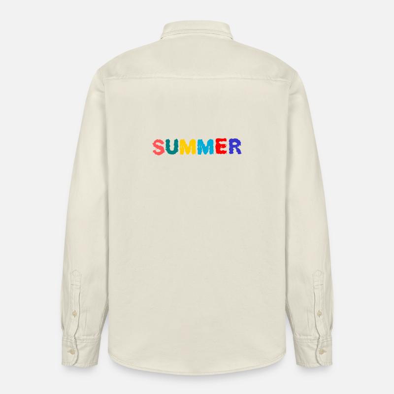 MAÎTRESSE. MAÎTRE. PROFESSEUR. ECOLE - Chemise unisexe coupe décontractée bio Stanley/Stella - écru doux