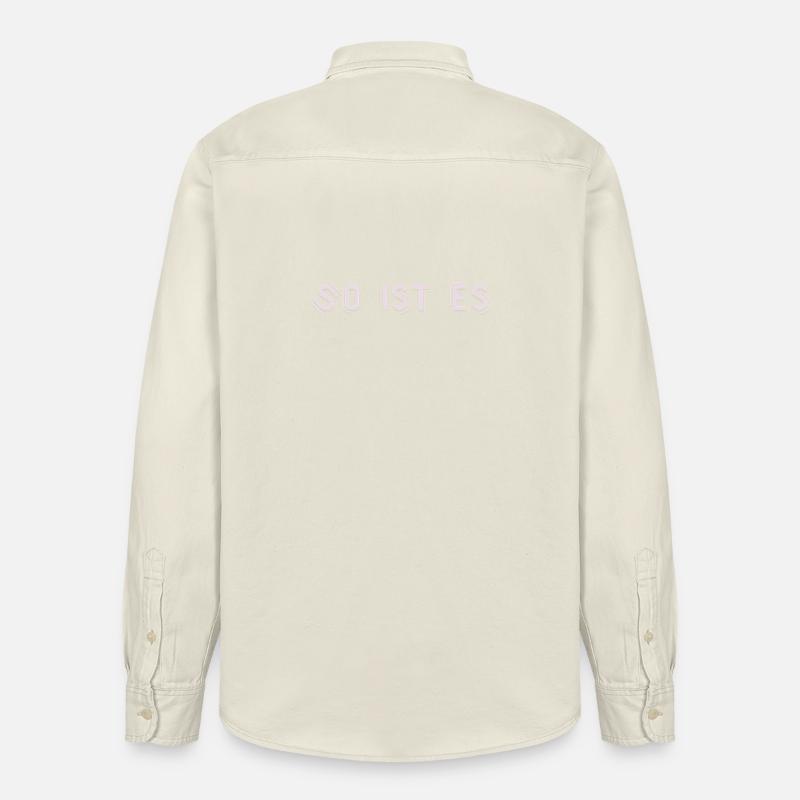 C’est juste - Chemise unisexe coupe décontractée bio Stanley/Stella - écru doux