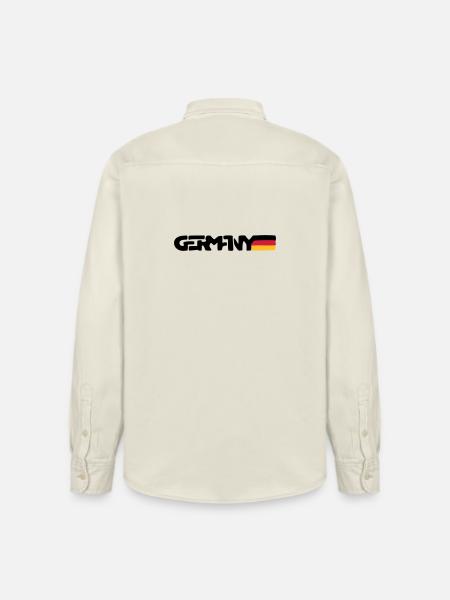Germany - Relaxed Fit Unisex Organic Shirt by Stanley/Stella - soft Ecru
