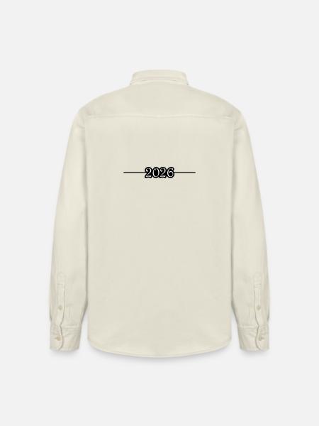 2026 Line - Relaxed Fit Unisex Organic Shirt by Stanley/Stella - soft Ecru