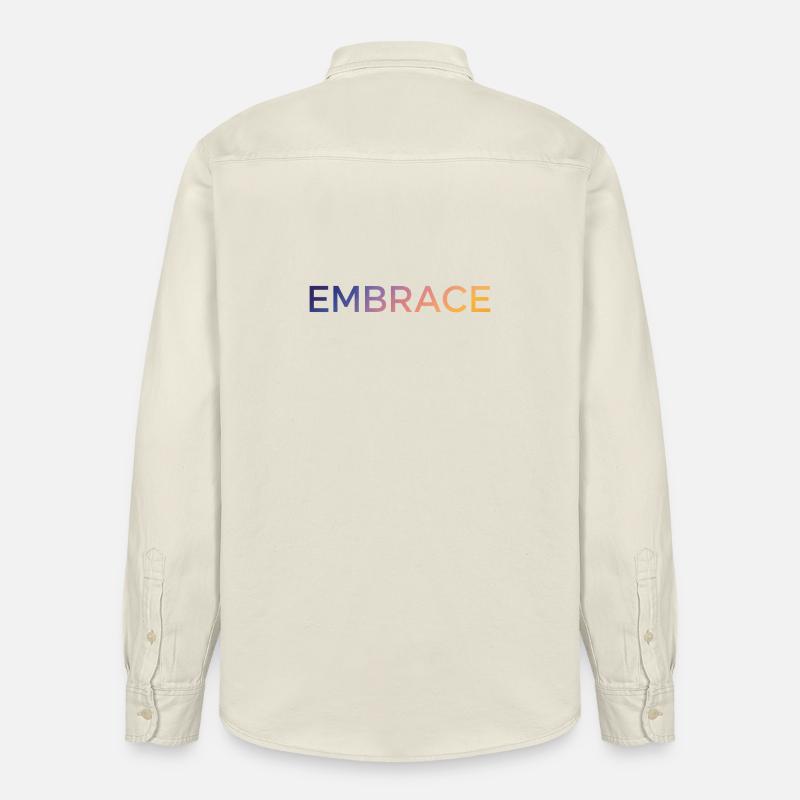Embrace - Relaxed Fit Unisex Organic Hemd von Stanley/Stella - Natur