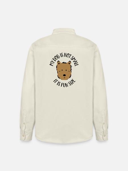 Canis Minor - Relaxed Fit Unisex Organic Shirt by Stanley/Stella - soft Ecru