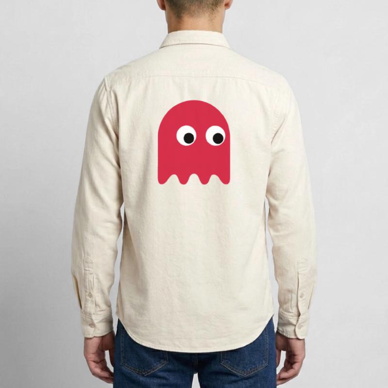 Game Classics Ghost Relaxed Fit Unisex Organic Hemd von Stanley/Stella